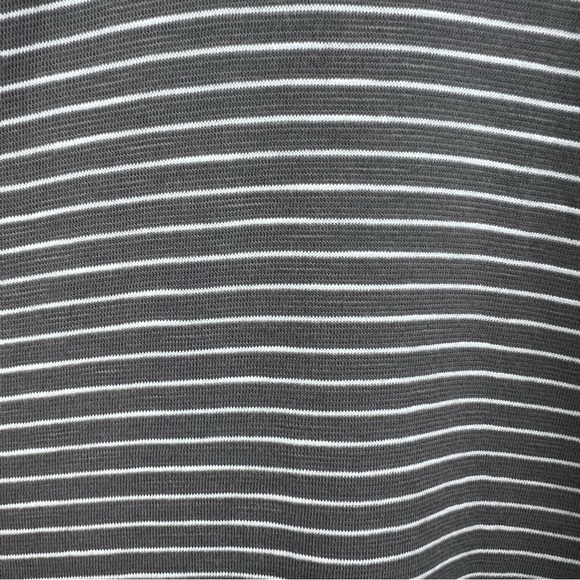 Toad&Co Maxi Dress Racerback Grey Stripe Full Length Size S - Picture 10 of 10